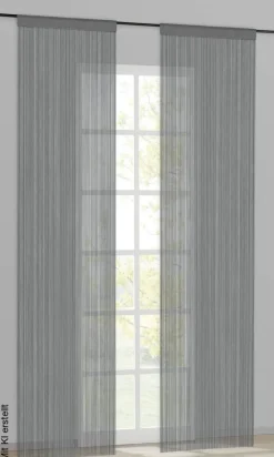 Fadenvorhang String weiß B/L: ca. 200x245 cm