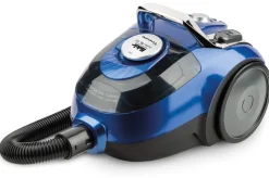 Fakir Bodenstaubsauger BL 150 silber blau Metall Kunststoff B/H/L: ca. 27,5x26x41 cm