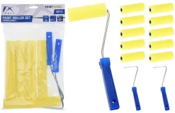 Farbrollen_Set Kunststoff 12 tlg.