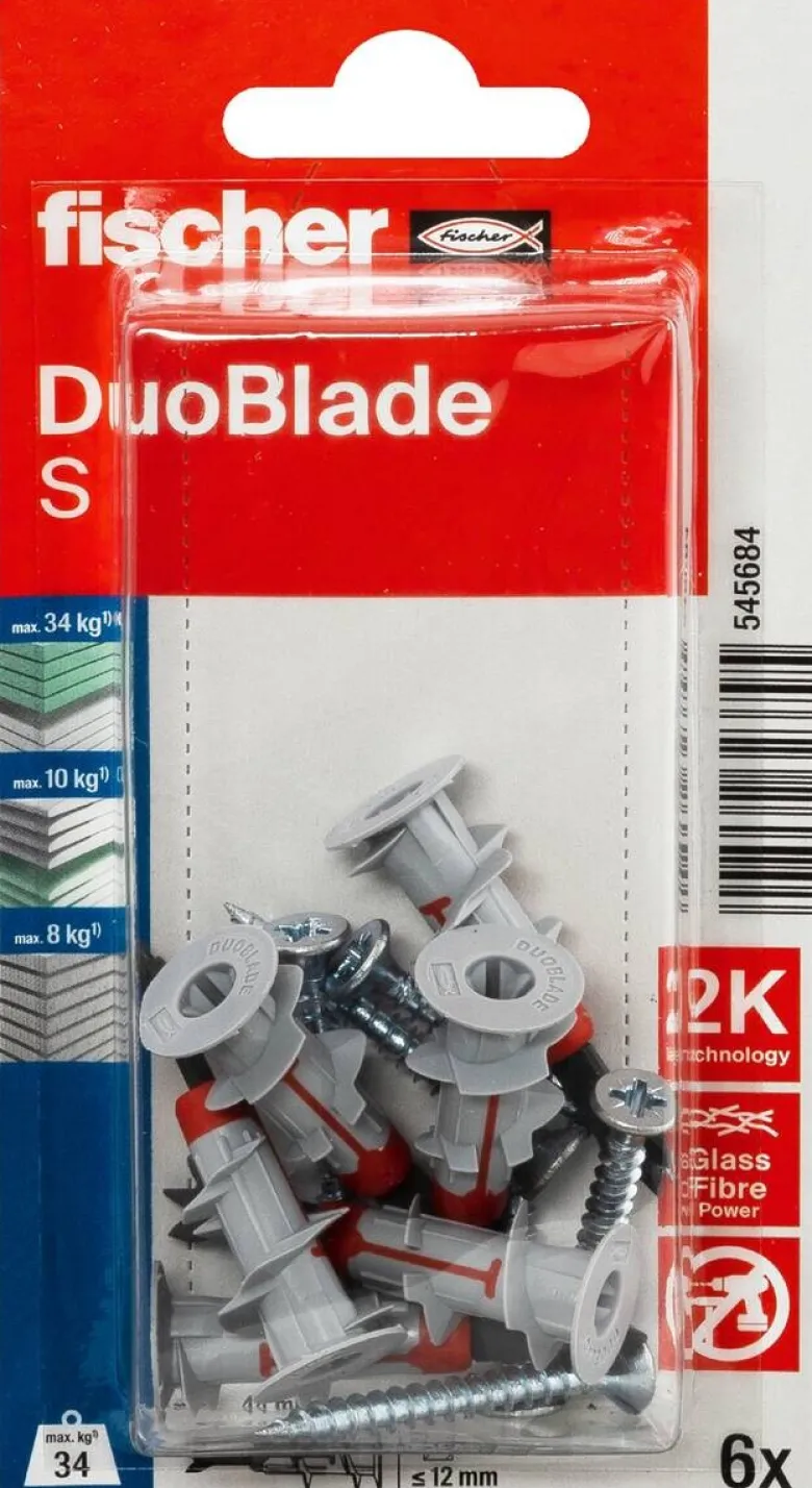 fischer Dübel- und Schraubenset
