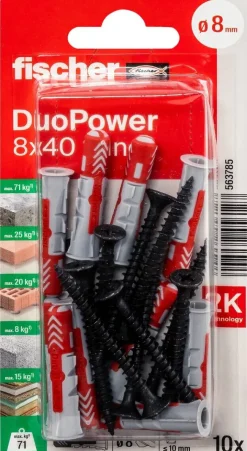 fischer Dübel- und Schraubenset