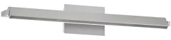 Fischer & Honsel LED-Wandleuchte 30055 weiß nickel matt Acryl Metall B/H/T: ca. 60x10x11 cm 1 Brennstellen