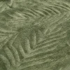 Flanelldecke Afrika grün Polyester B/L: ca. 140x200 cm