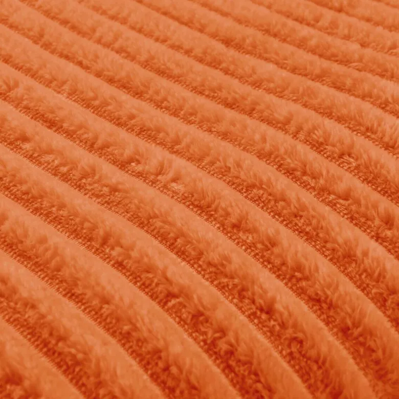 Flanelldecke Cord terra Polyester B/L: ca. 140x200 cm
