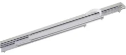 Flächenvorhangsschiene silber Aluminium 3.0 Läufe
