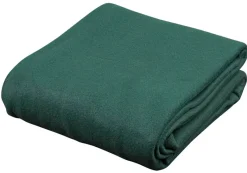 Fleecedecke dunkelgrün Polyester B/L: ca. 140x190 cm