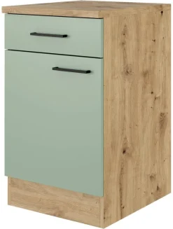 Flex-Well Unterschrank Cara grün B/H/T: ca. 50x85x60 cm