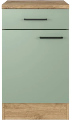 Flex-Well Unterschrank Cara grün B/H/T: ca. 50x85x60 cm