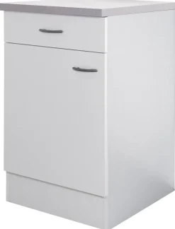 Flex-Well Unterschrank Wito weiß B/H/T: ca. 50x85x60 cm