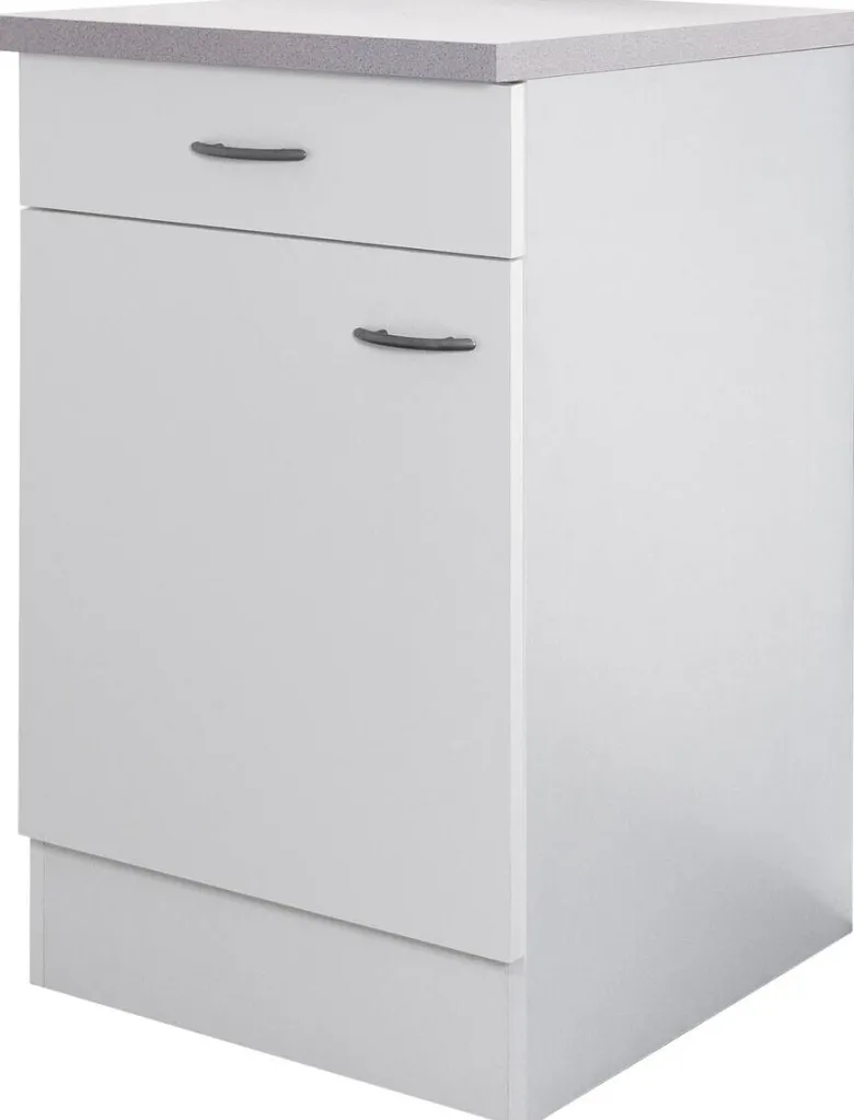 Flex-Well Unterschrank Wito weiß B/H/T: ca. 50x85x60 cm