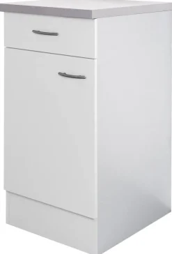 Flex-Well Unterschrank Wito weiß B/H/T: ca. 40x85x60 cm
