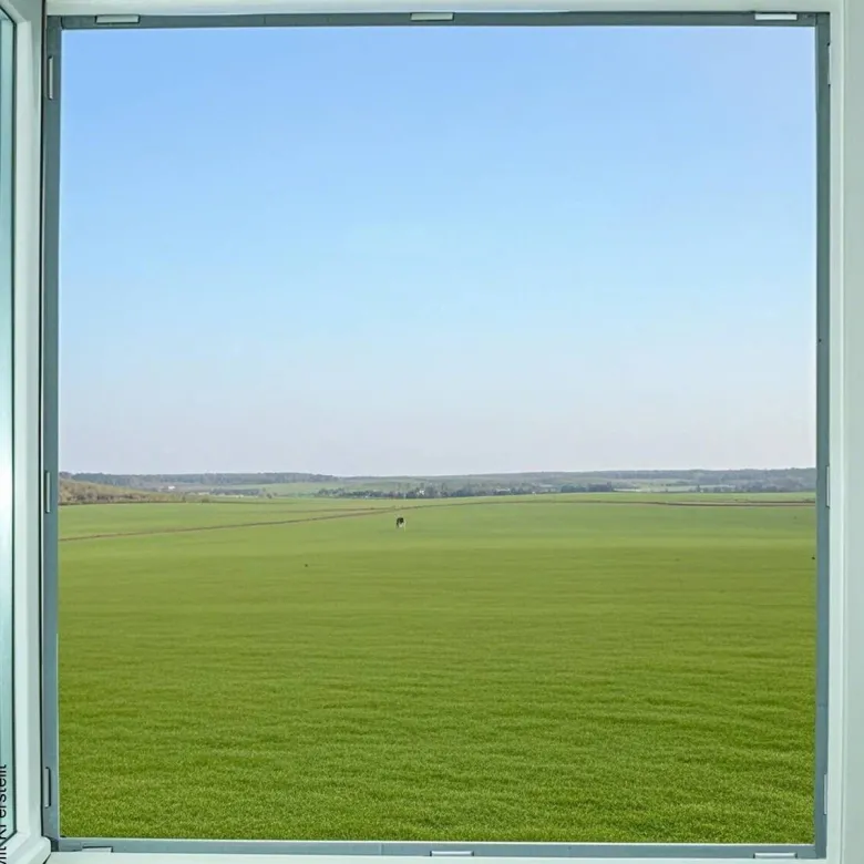 Fliegengitter schwarz B/L: ca. 100x120 cm