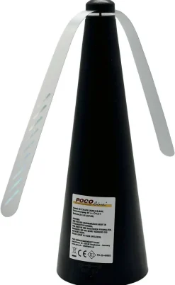 Fliegenwedler schwarz H: ca. 24 cm
