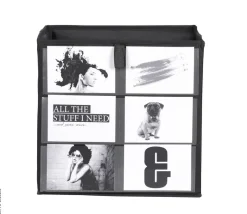 Fotobox anthrazit B/H/T: ca. 32x32x32 cm