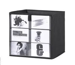 Fotobox anthrazit B/H/T: ca. 32x32x32 cm