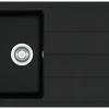 Franke Einbauspüle Basis schwarz B/H/T: ca. 98x58,3x29,3 cm