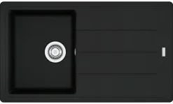 Franke Einbauspüle Basis schwarz B/H/T: ca. 98x58,3x29,3 cm