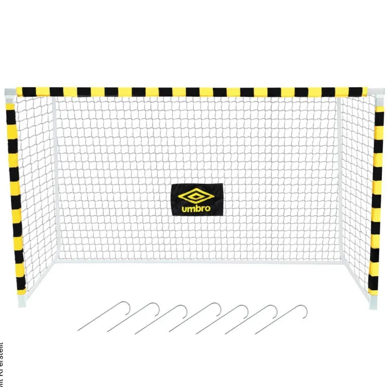 Fußballtor schwarz B/H/T: ca. 300x200x110 cm