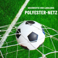 Fußballtor schwarz B/H/T: ca. 300x200x90 cm