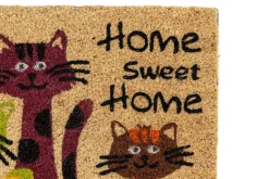 Fußmatte Kokos Cats Multi B/L: ca. 40x60 cm