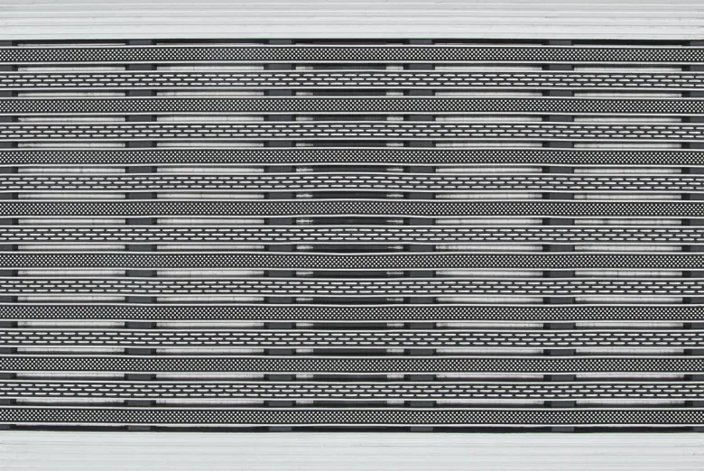 Fußmatte Silbergrau B/L: ca. 39x59 cm