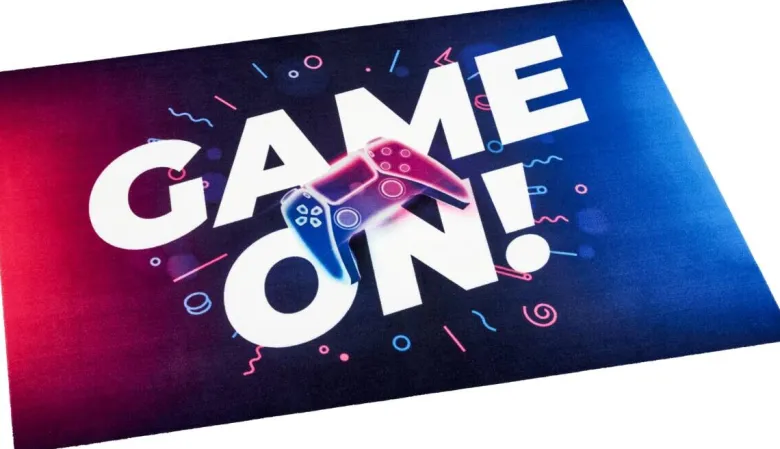 Fußmatte Velvet Gaming Multi B/L: ca. 90x150 cm