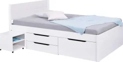 Funktionsbett Efetivo weiß