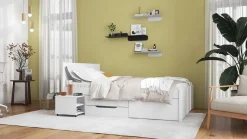 Funktionsbett Efetivo weiß