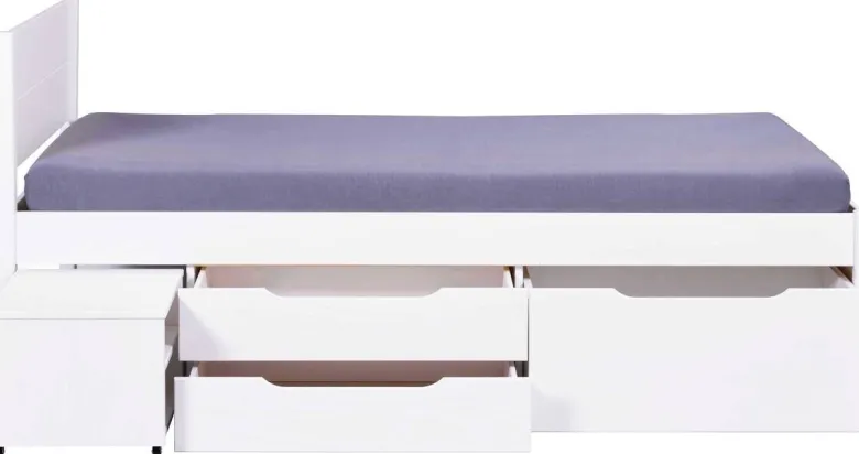 Funktionsbett Efetivo weiß