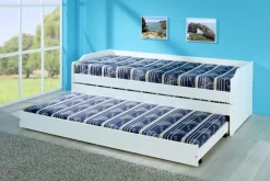 Funktionsbett Lotar weiß Liegefläche B/L: ca. 90x200 cm