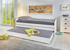 Funktionsbett Lotar weiß Liegefläche B/L: ca. 90x200 cm