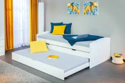 Funktionsbett RIED 90x200 weiß