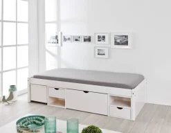 Funktionsbett Till weiß Liegefläche B/L: ca. 90x200 cm