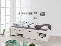 Funktionsbett Till weiß Liegefläche B/L: ca. 90x200 cm