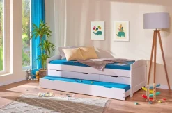 Funktionsbett Ulli weiß Liegefläche B/L: ca. 90x200 cm