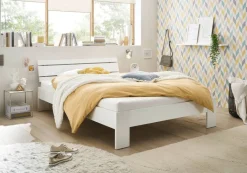 Futonbett Brest weiß Liegefläche B/L: ca. 100x200 cm