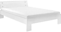 Futonbett Brest weiß Liegefläche B/L: ca. 140x200 cm