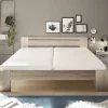 Futonbett Cannes Eiche San-Remo Nachbildung Liegefläche B/L: ca. 180x200 cm