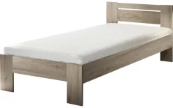 Futonbett Cannes Eiche San-Remo Nachbildung Liegefläche B/L: ca. 90x200 cm