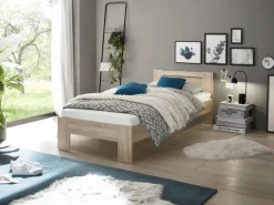 Futonbett Cannes Eiche Sonoma Nachbildung Liegefläche B/L: ca. 90x200 cm