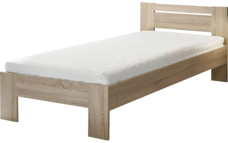 Futonbett Cannes Eiche Sonoma Nachbildung Liegefläche B/L: ca. 90x200 cm