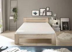 Futonbett Cannes Eiche Sonoma Nachbildung Liegefläche B/L: ca. 140x200 cm