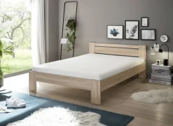 Futonbett Cannes Eiche Sonoma Nachbildung Liegefläche B/L: ca. 140x200 cm