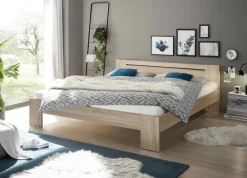 Futonbett Cannes Eiche Sonoma Nachbildung Liegefläche B/L: ca. 180x200 cm