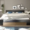 Futonbett Cannes schwarz Liegefläche B/L: ca. 180x200 cm