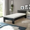 Futonbett Cannes schwarz Liegefläche B/L: ca. 90x200 cm