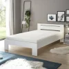 Futonbett Cannes weiß Liegefläche B/L: ca. 120x200 cm