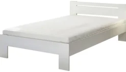 Futonbett Cannes weiß Liegefläche B/L: ca. 120x200 cm