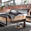 Futonbett Detroit Plankeneiche Nachbildung B/H/T: ca. 180x100x210 cm Liegefläche B/L: ca. 180x200 cm