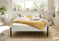 Futonbett Marseille weiß Liegefläche B/L: ca. 140x200 cm